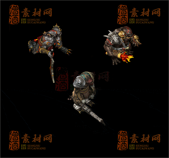 精品传奇怪物素材20250118B：65-1