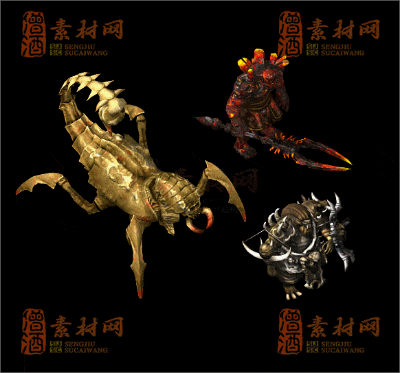 精品传奇怪物素材20250118B：66-1