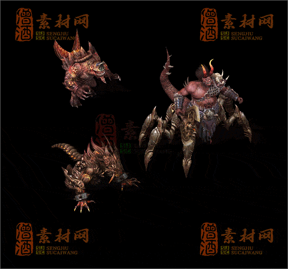 精品传奇怪物素材20250118B：73-1