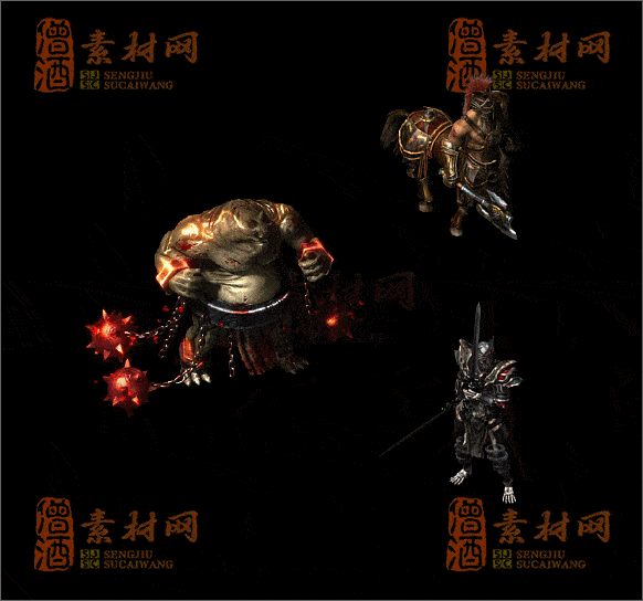 精品传奇怪物素材20250118B：80-1