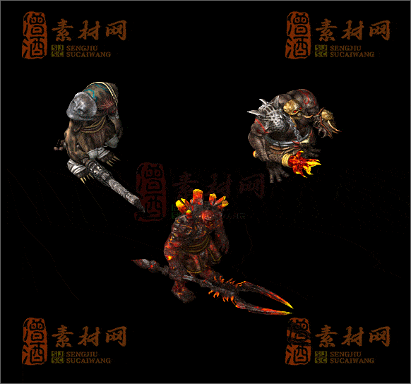 精品传奇怪物素材20250118B：82-1