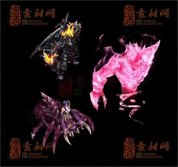 精品传奇怪物素材20250118B：83-1