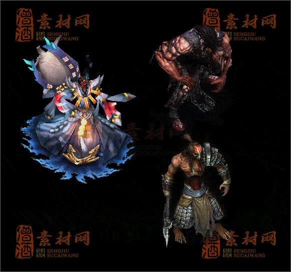 精品传奇怪物素材20250118B：85-1