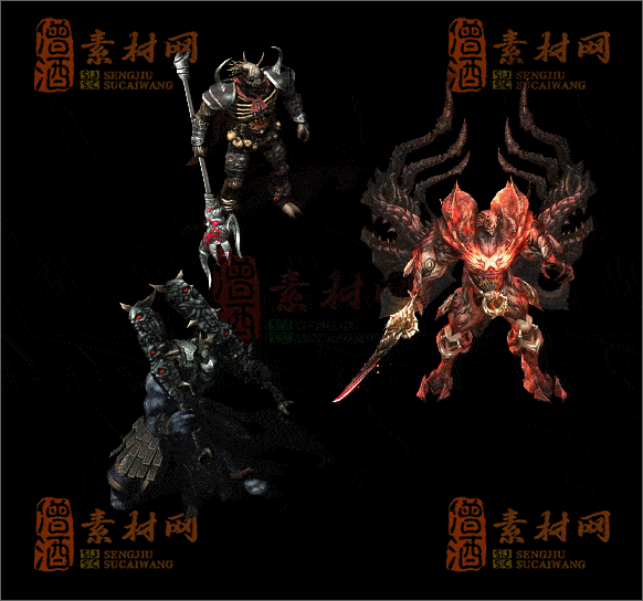 精品传奇怪物素材20250118B：88-1