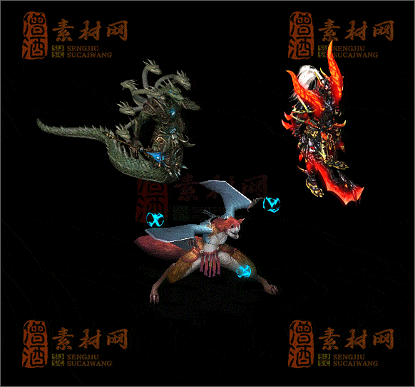 精品传奇怪物素材20250118B：91-1