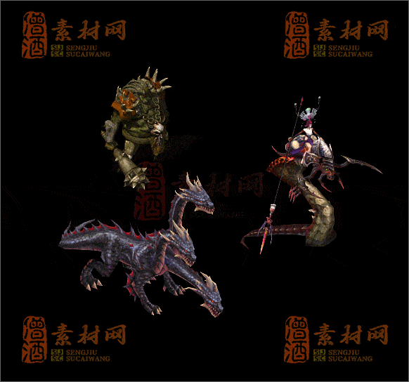 精品传奇怪物素材20250118B：94-1