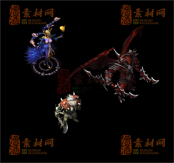 精品传奇怪物素材20250118B：95-1
