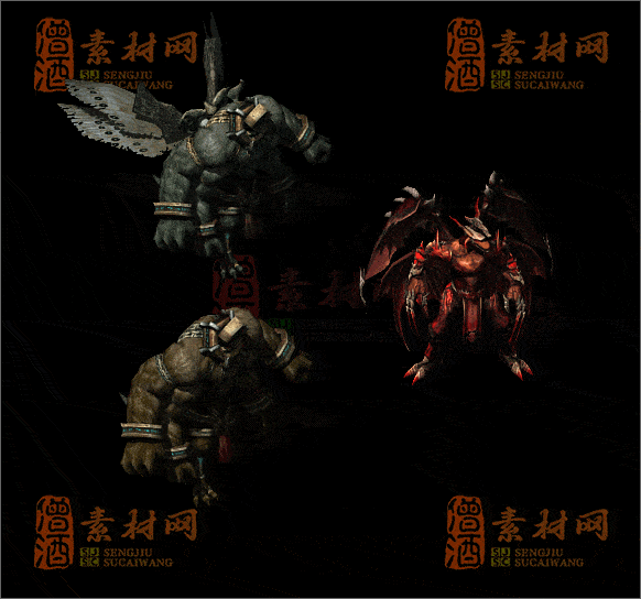 精品传奇怪物素材20250118B：97-1