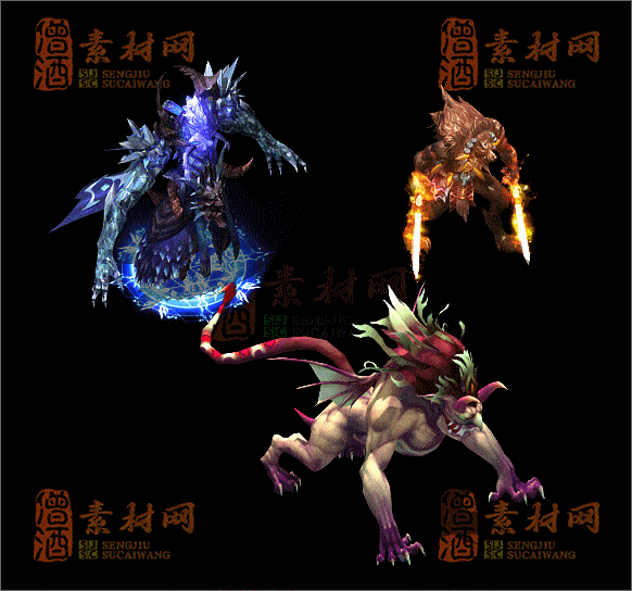 精品传奇怪物素材20250118B：99-1