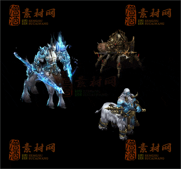 精品传奇怪物素材20250118C：13-1