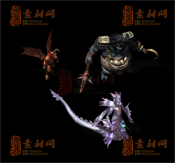 精品传奇怪物素材20250118C：23-1
