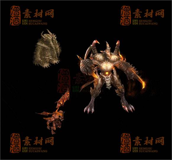 精品传奇怪物素材20250118C：25-1