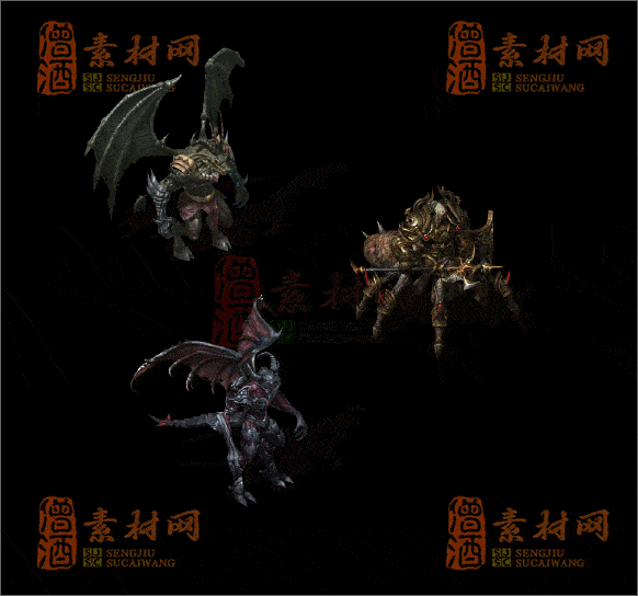 精品传奇怪物素材20250118C：27-1