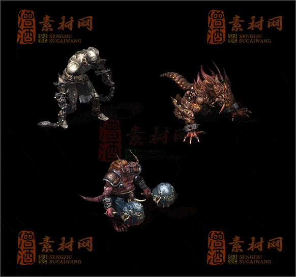 精品传奇怪物素材20250118C：28-1