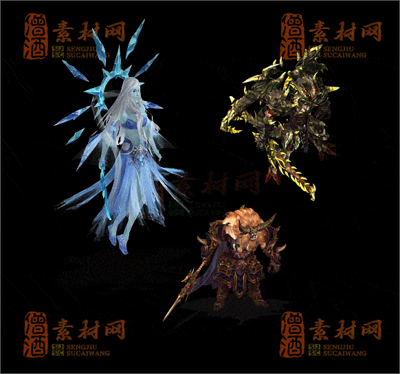 精品传奇怪物素材20250118C：36-1