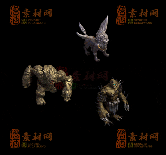 精品传奇怪物素材20250118C：62-1