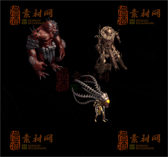 精品传奇怪物素材20250118C：63-1