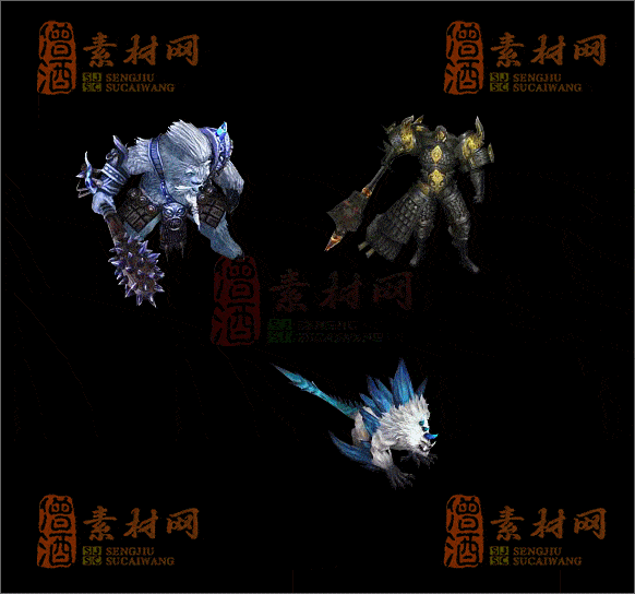 精品传奇怪物素材20250118C：71-1