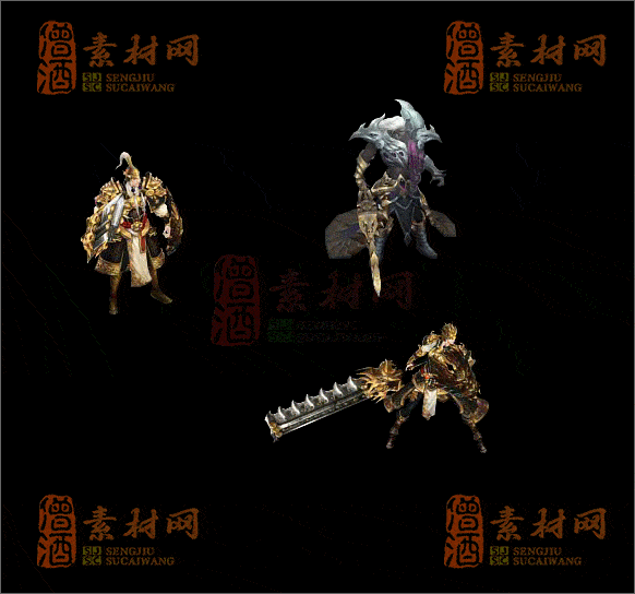 精品传奇怪物素材20250118C：76-1