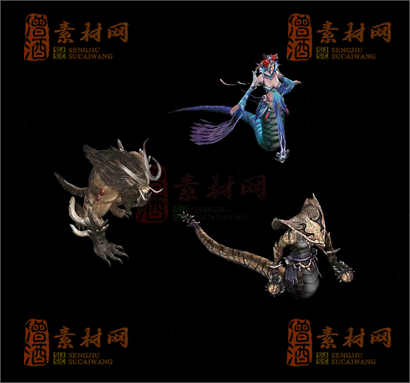 精品传奇怪物素材20250118C：79-1
