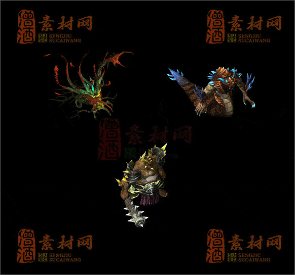 精品传奇怪物素材20250118C：85-1