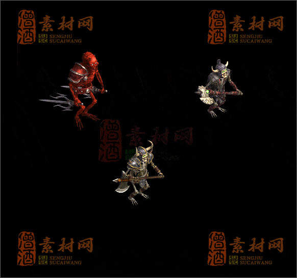 精品传奇怪物素材20250118C：95-1