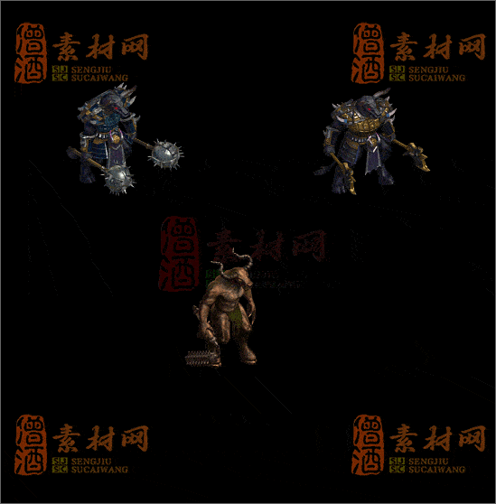 精品传奇怪物素材20250119A：13-1