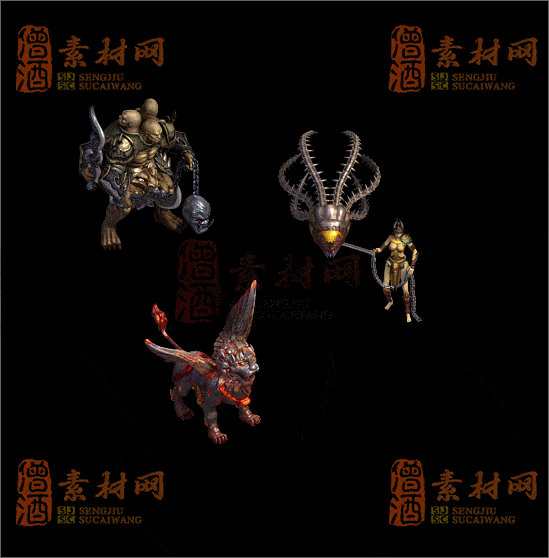 精品传奇怪物素材20250119A：20-1