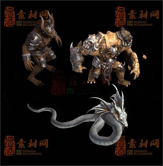 精品传奇怪物素材20250119A：25-1