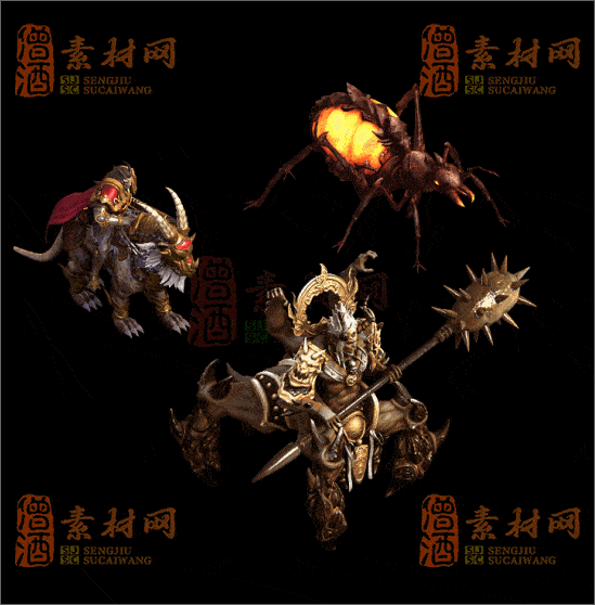 精品传奇怪物素材20250119A：27-1