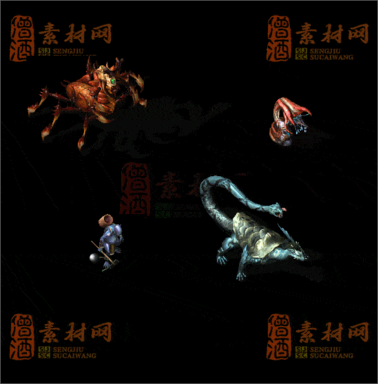 精品传奇怪物素材20250119A：46-1