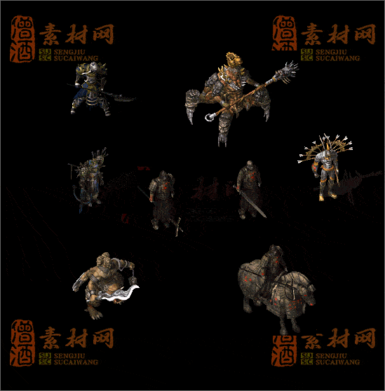 精品传奇怪物素材20250119A：53-1