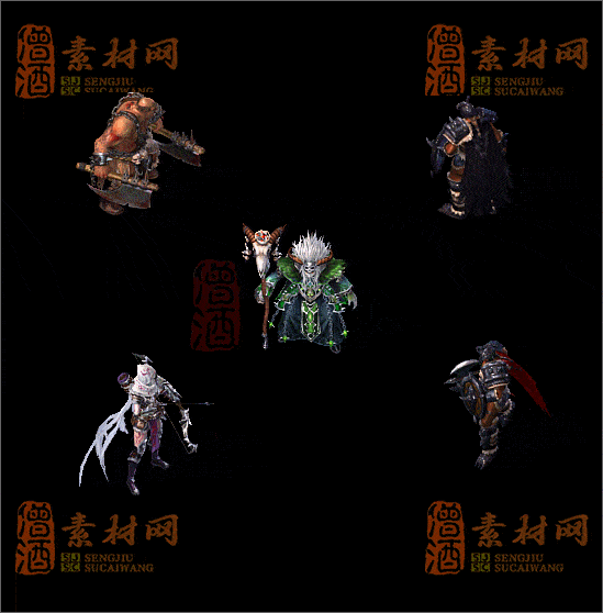 精品传奇怪物素材20250119A：65-1