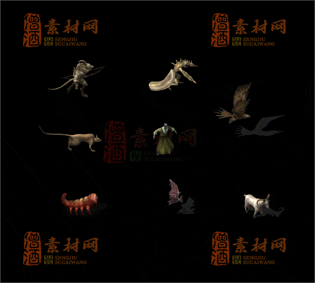 精品传奇怪物素材20250219A：05-1