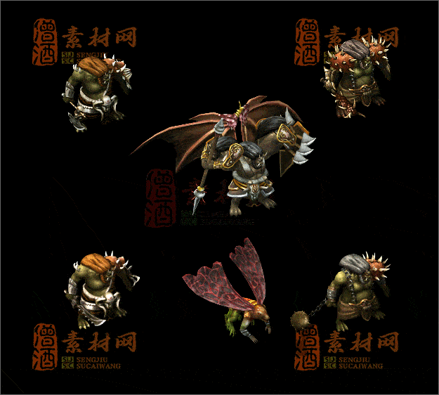 精品传奇怪物素材20250219A：21-1