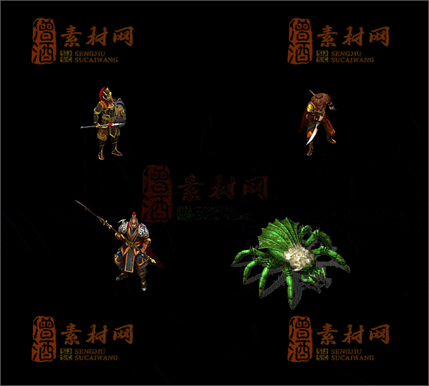精品传奇怪物素材20250219A：22-1