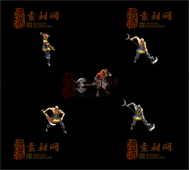 精品传奇怪物素材20250219A：25-1
