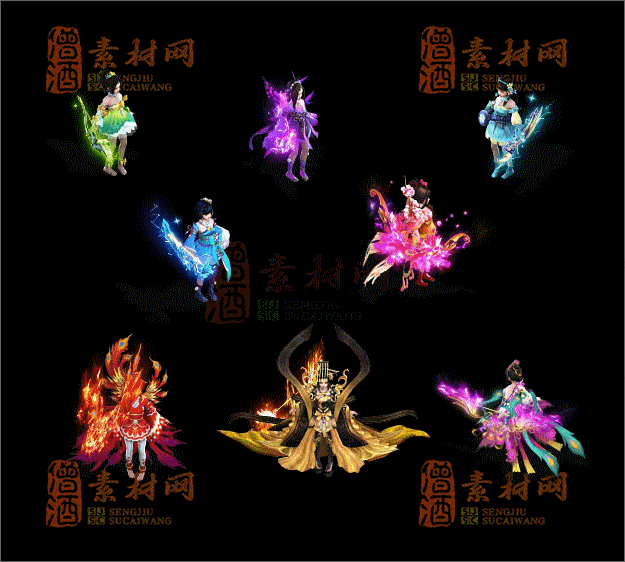 精品传奇怪物素材20250219A：30-1