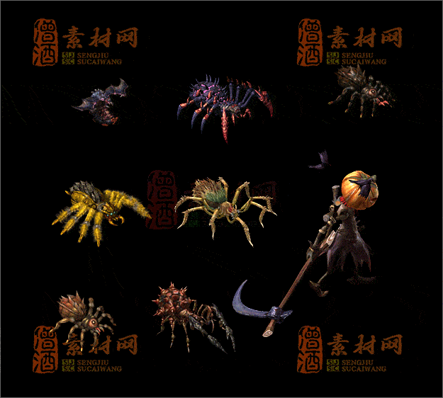 精品传奇怪物素材20250219A：38-1