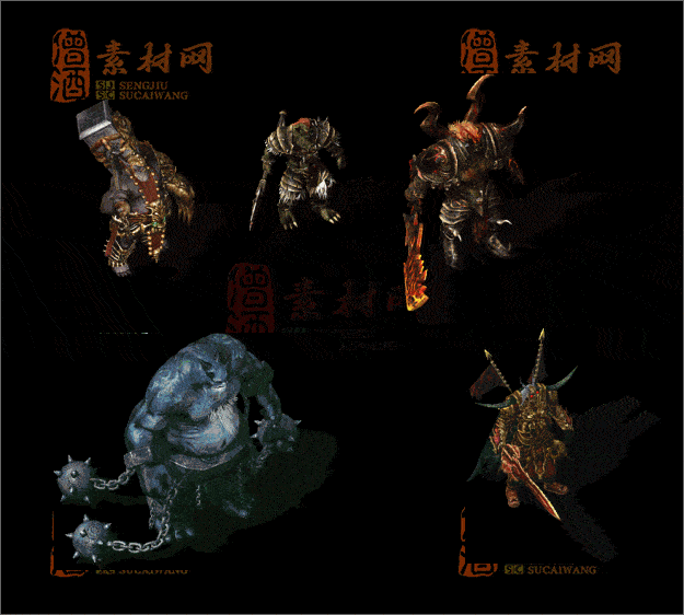 精品传奇怪物素材20250219A：40-1