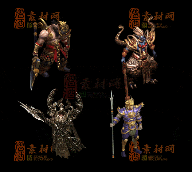 精品传奇怪物素材20250219A：57-1