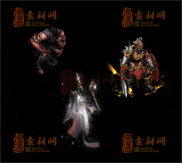 精品传奇怪物素材20250219A：58-1
