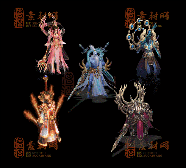 精品传奇怪物素材20250219A：59-1