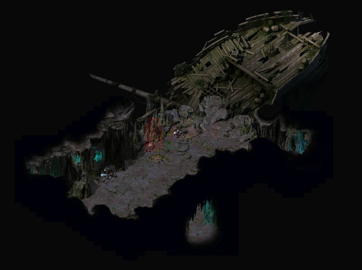 精品传奇地图素材20250219B：22-1