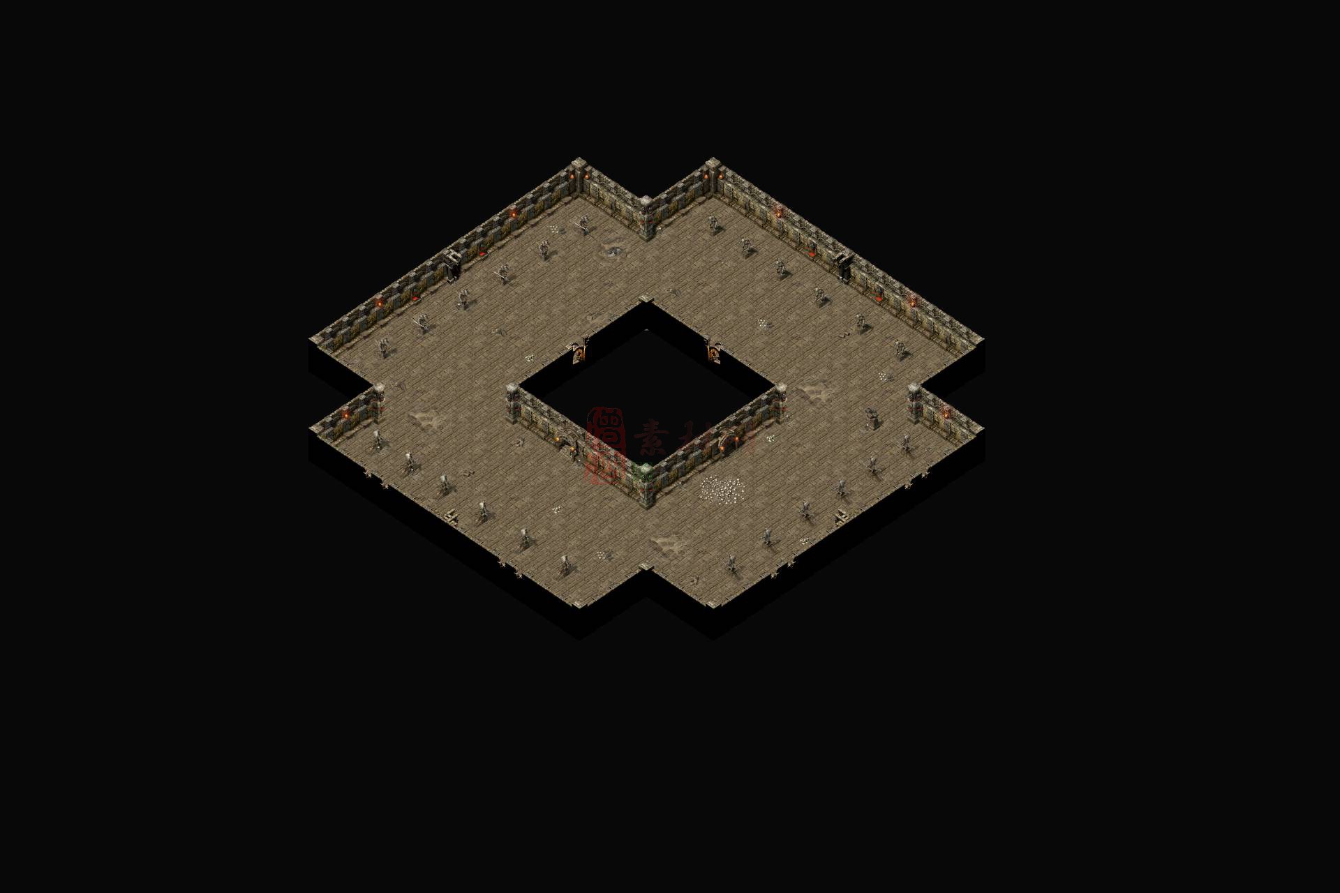 精品传奇真彩地图20250221A：25兽骨洞二层-1
