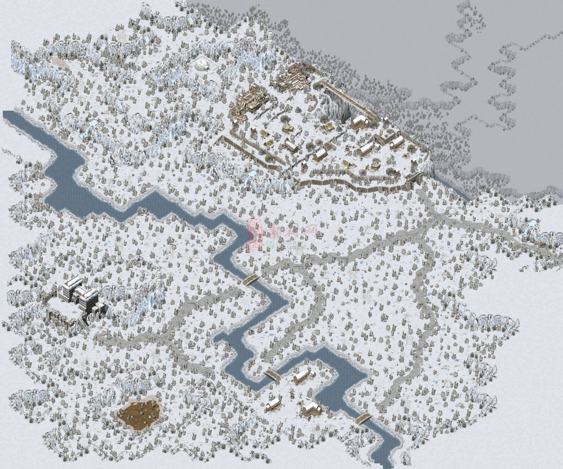 精品传奇地图素材20250223A：43雪原1-1