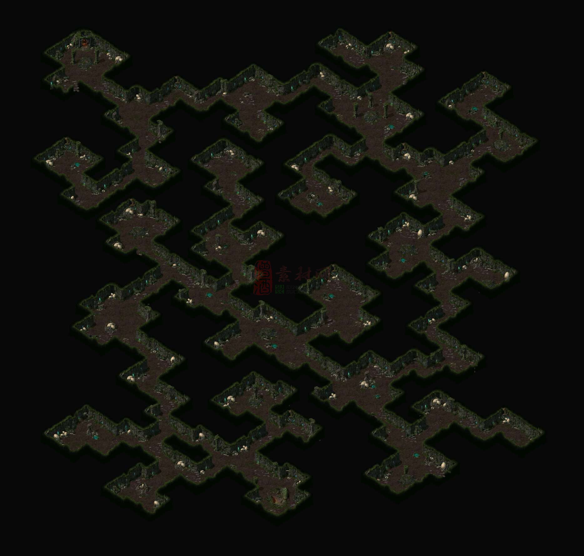 精品传奇地图素材20250226A：12-1