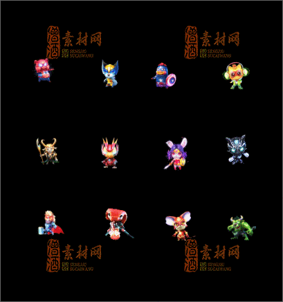 精品十二生肖素材20250310A：4-1