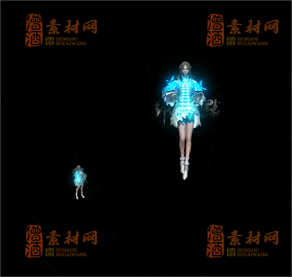 精品传奇一体时装素材20250314A：23-1