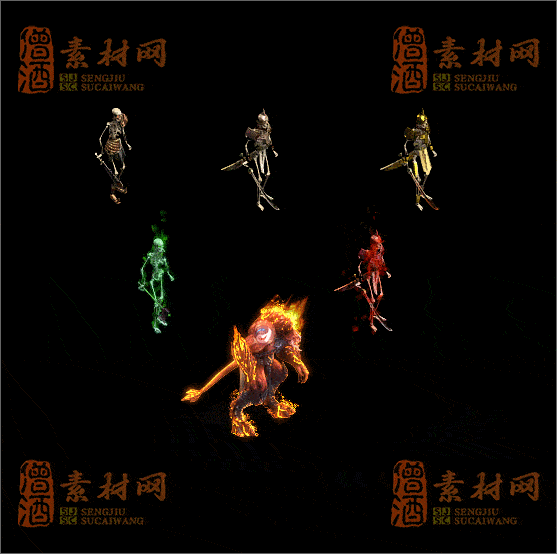 精品传奇骷髅宝宝类素材20250315A01-1